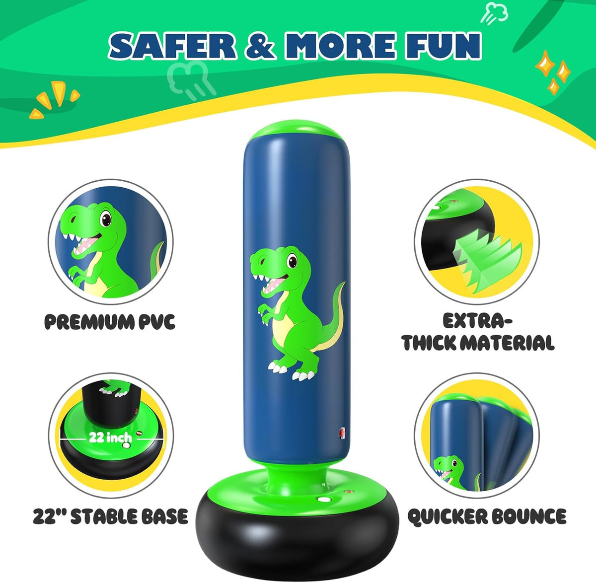 Vyxella™ - Inflatable Punching Bag