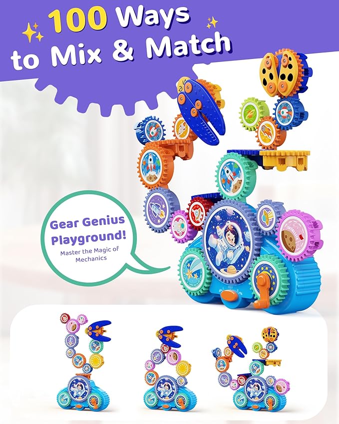 Vyxella™ - Gear Building Construction Set