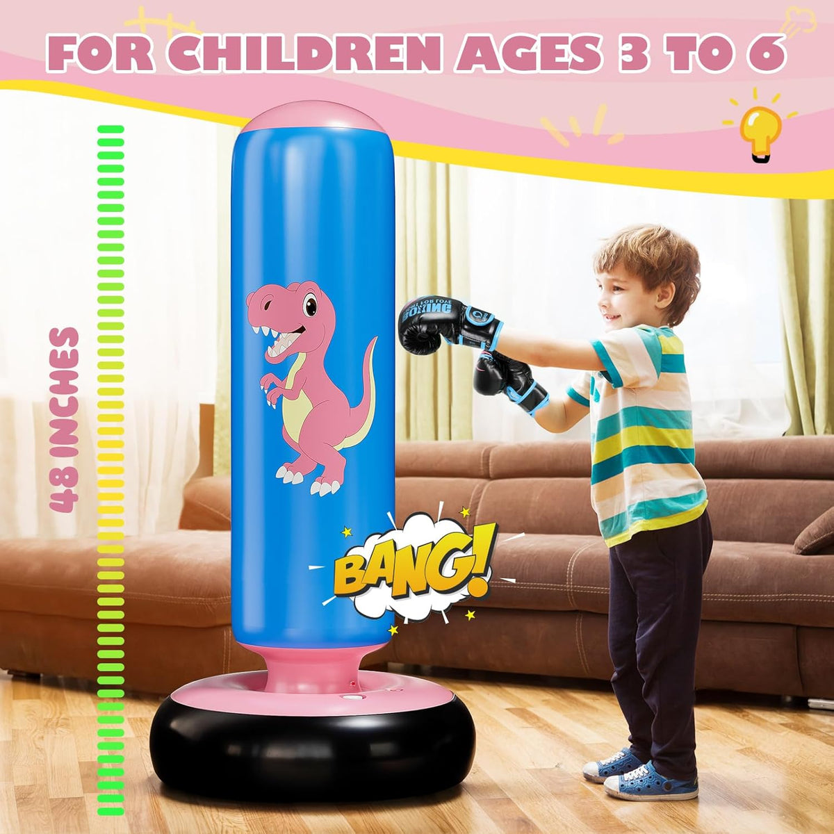 Vyxella™ - Inflatable Punching Bag